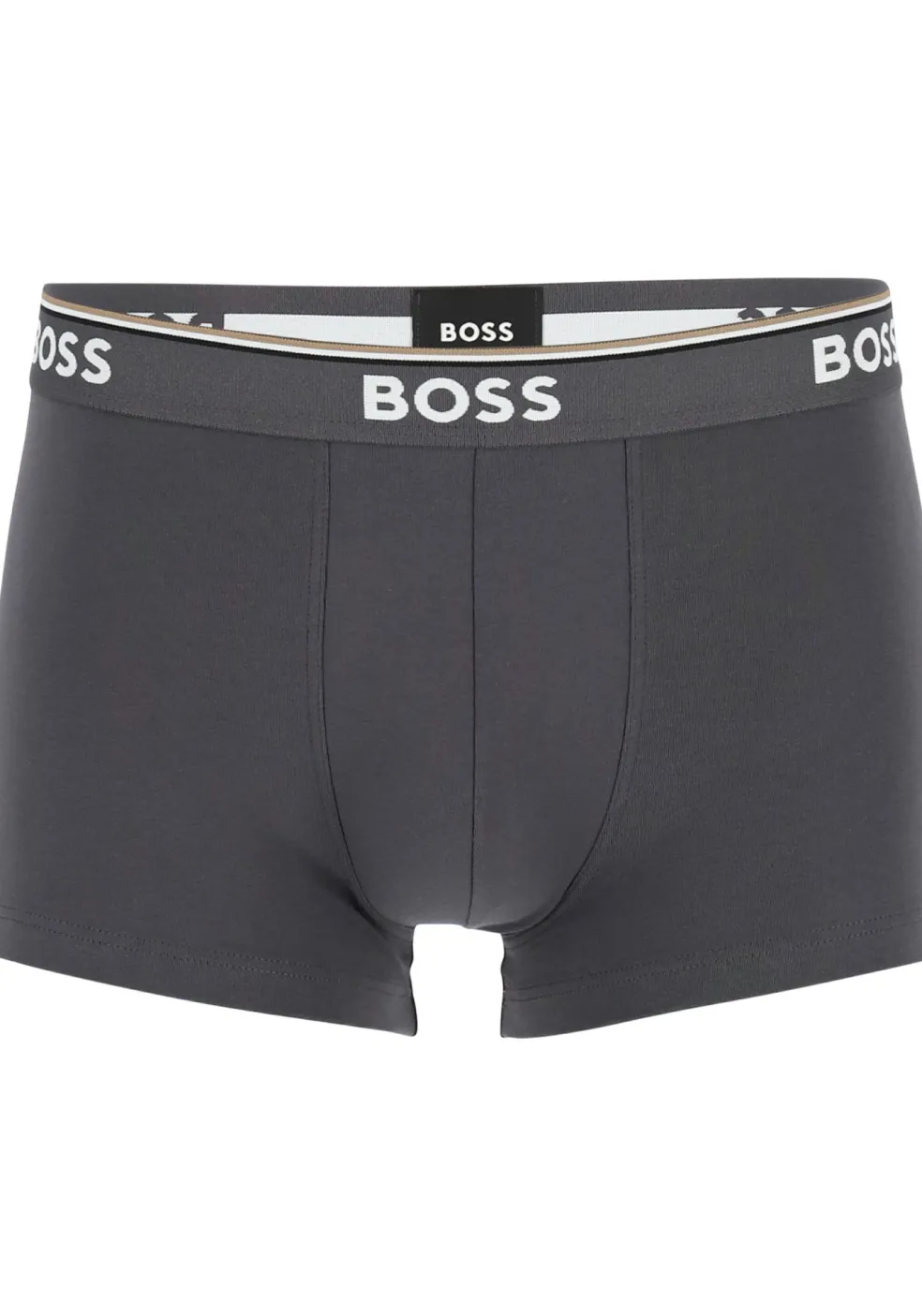 HUGO BOSS Power trunks (3-pack), heren boxers kort, navy, blauw, grijs