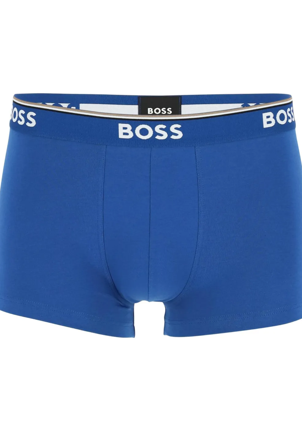HUGO BOSS Power trunks (3-pack), heren boxers kort, navy, blauw, grijs
