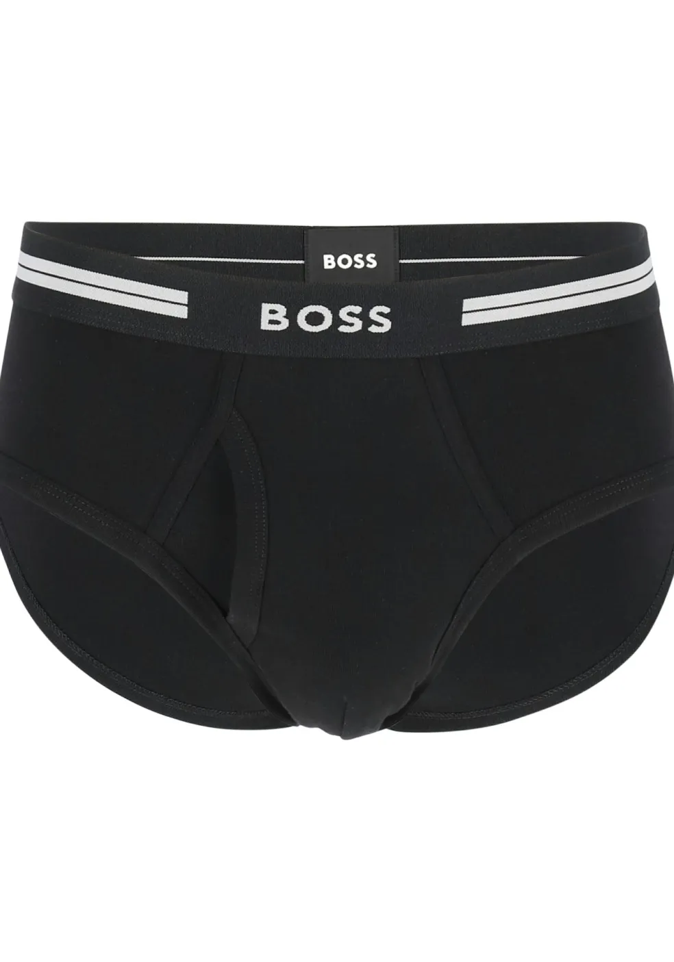 HUGO BOSS Traditional Original brief (1-pack), heren slip met gulp, zwart
