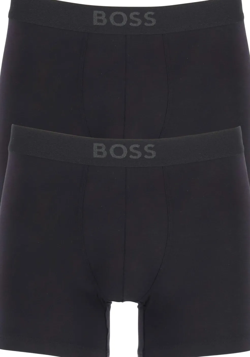 HUGO BOSS Ultrasoft boxer briefs (2-pack), heren boxers normale lengte modal, zwart