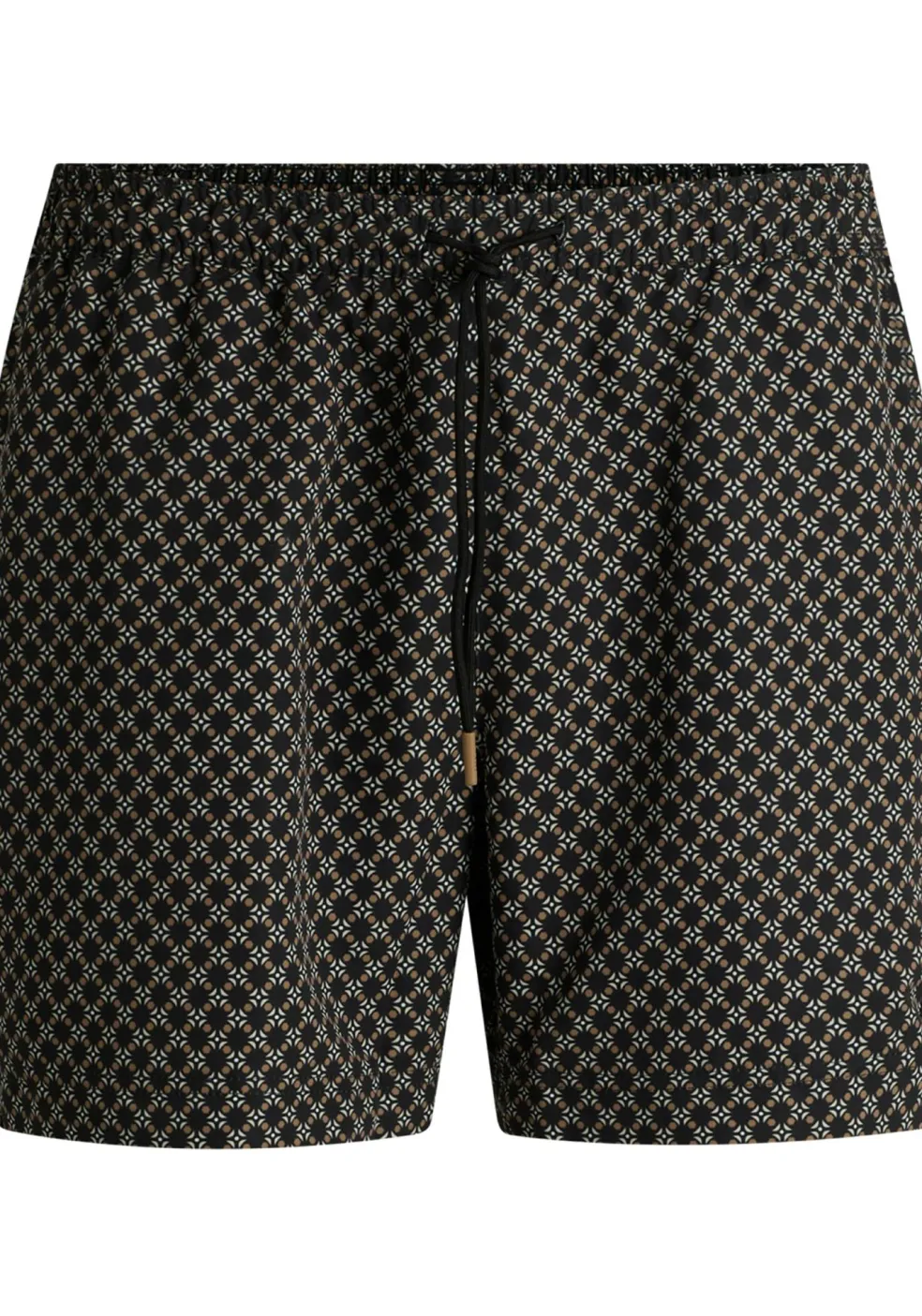 HUGO BOSS Vibe swim shorts, heren zwembroek, zwart dessin