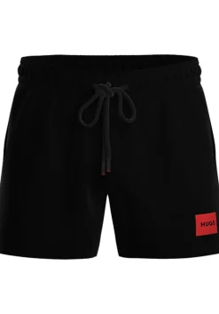 HUGO Dominica swim shorts, heren zwembroek, zwart