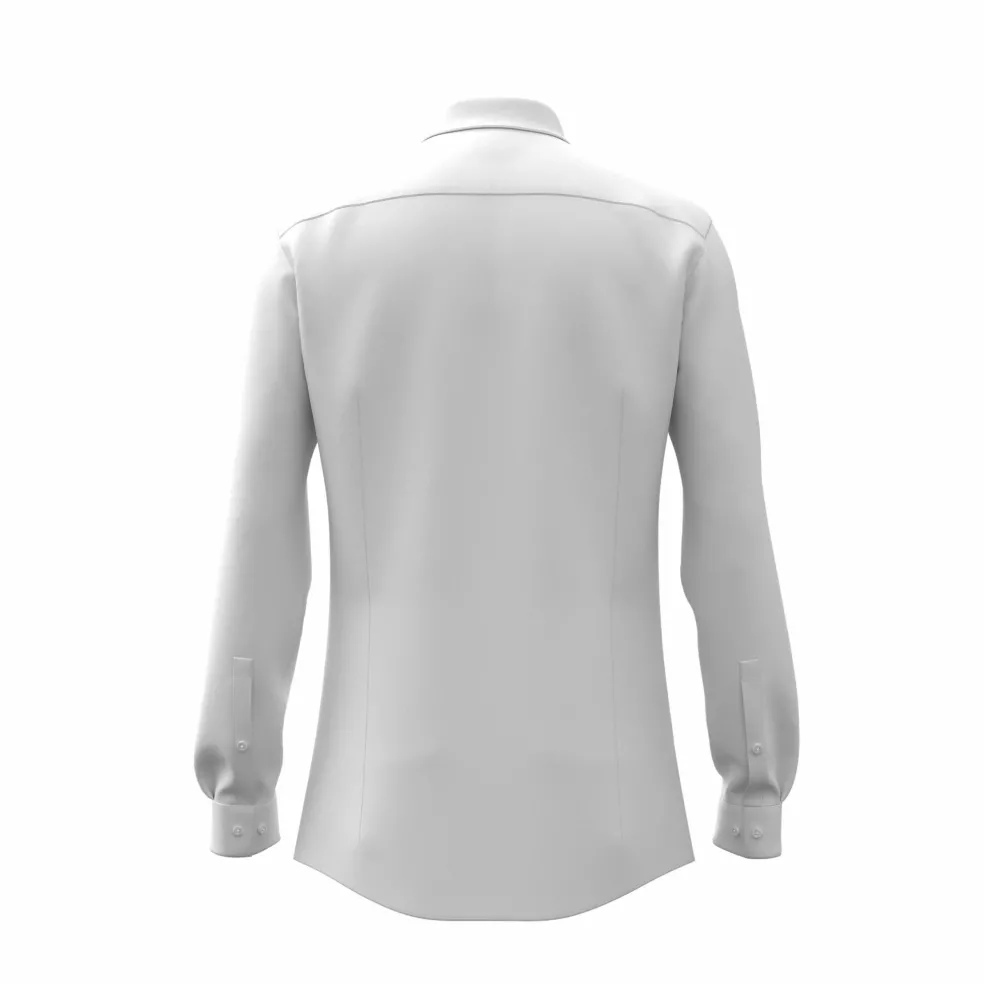 HUGO Erondo slim fit overhemd, popeline, wit