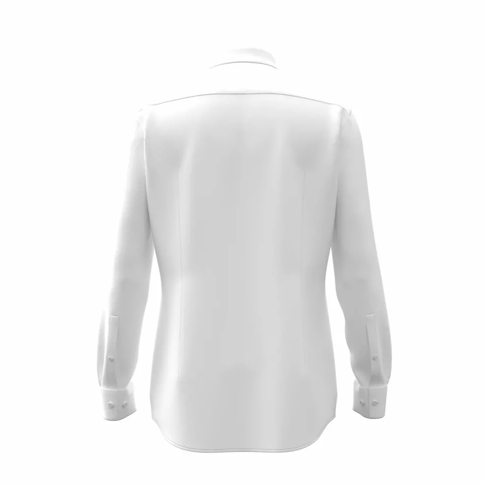 HUGO Kenno slim fit overhemd, popeline, wit