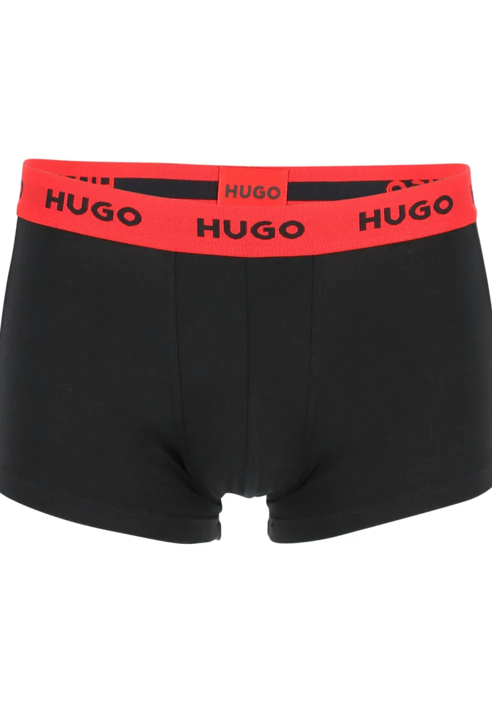 HUGO trunks (3-pack), heren boxers kort, zwart