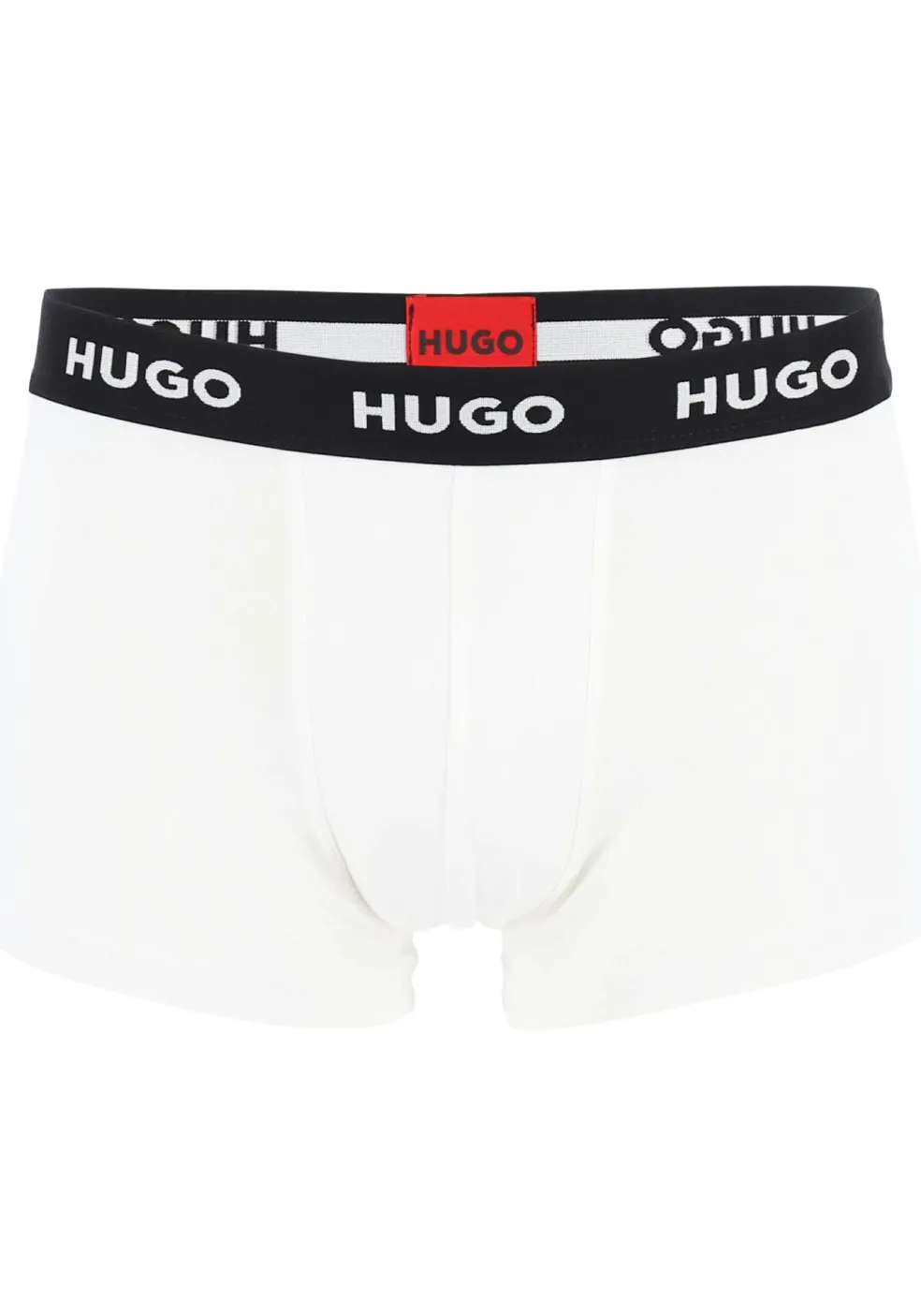 HUGO trunks (3-pack), heren boxers kort, wit