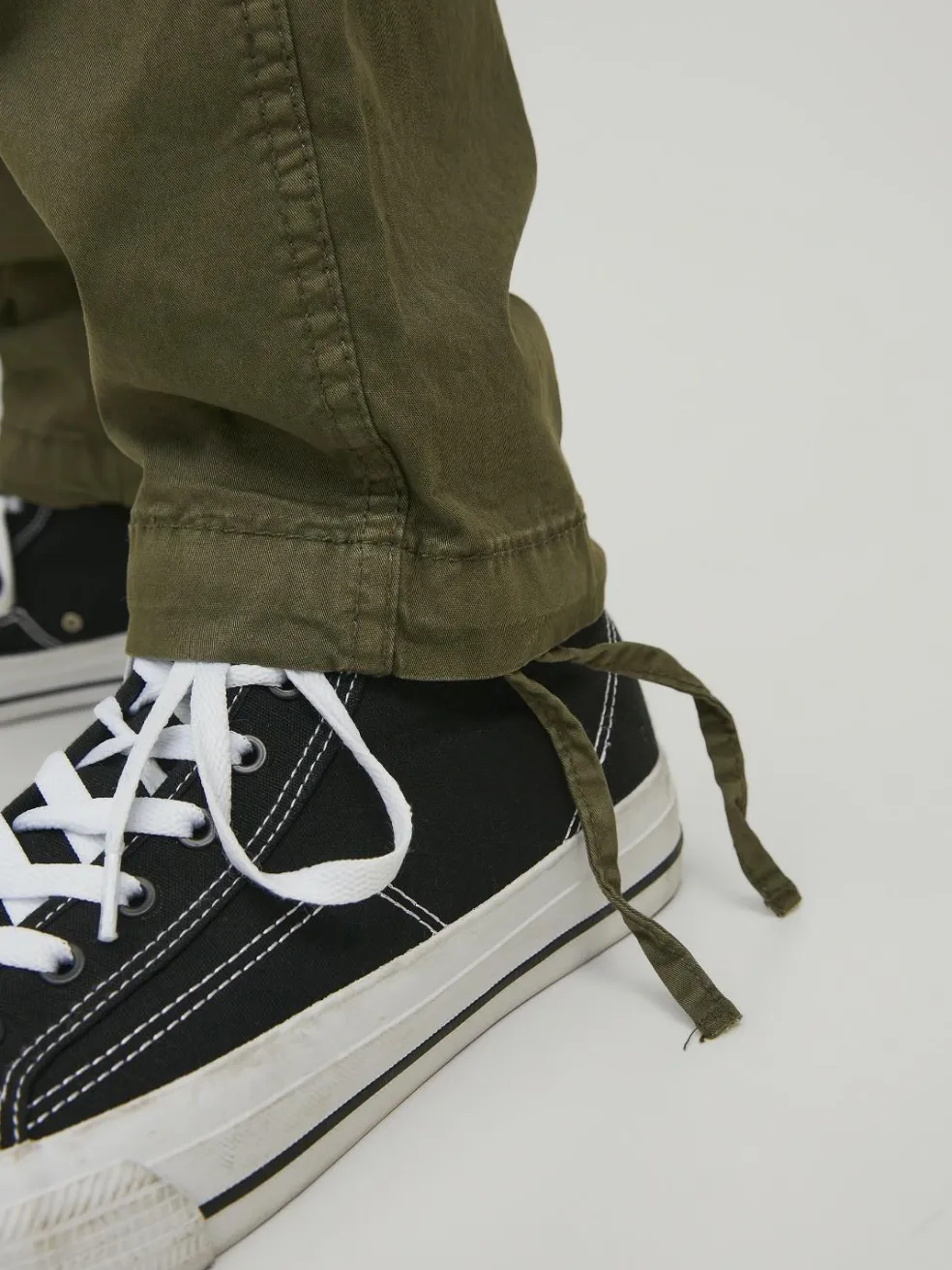 JACK & JONES Ace Tucker Cargoa loose fit, heren cargo broek, groen