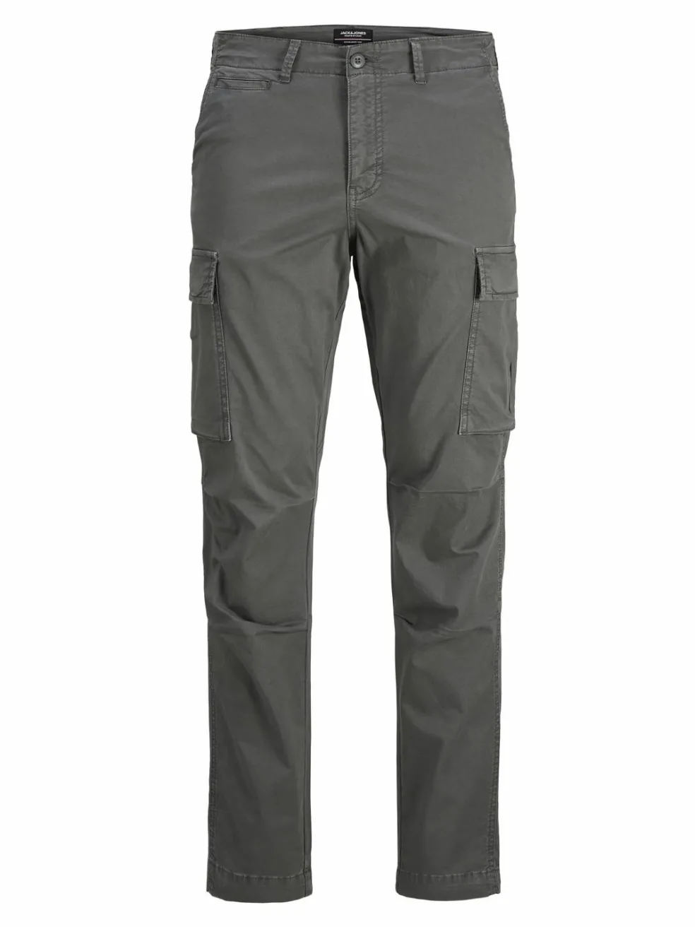 JACK & JONES Ace Tucker Cargo loose fit, heren cargo broek, saliegroen