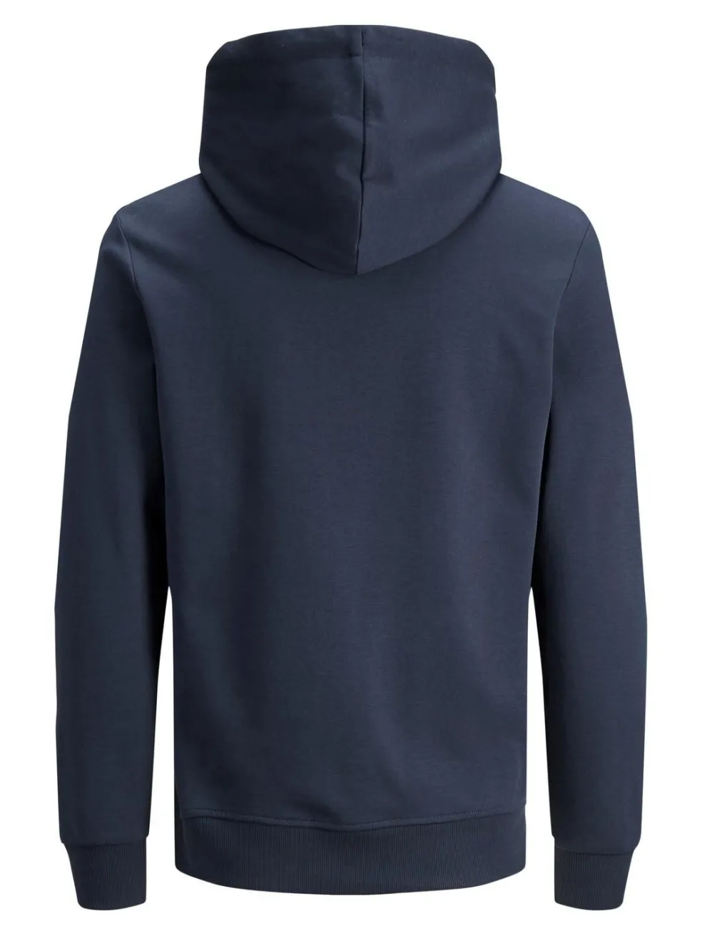JACK & JONES Basic sweat hood regular fit, heren hoodie katoenmengsel met capuchon, blauw