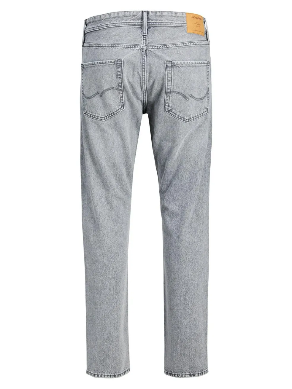 JACK & JONES Chris Original loose fit, heren jeans, grijs denim