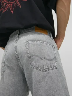 JACK & JONES Chris Original loose fit, heren jeans, grijs denim
