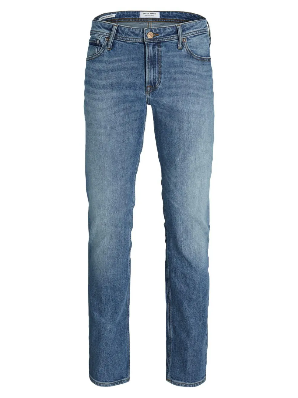 JACK & JONES Clark Original regular fit, heren jeans, denimblauw