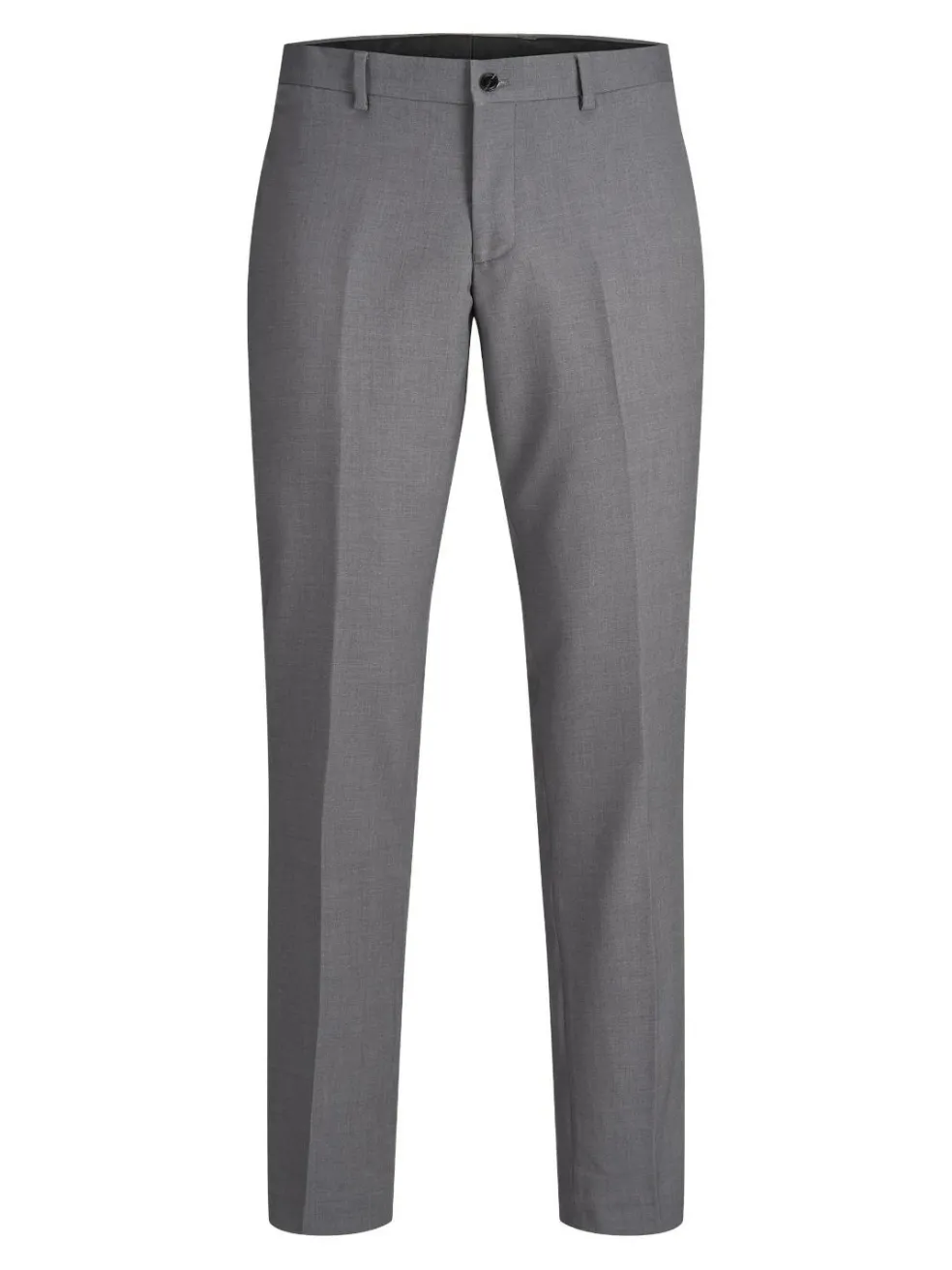 JACK & JONES Franco Trouser slim fit, heren pantalon, lichtgrijs melange