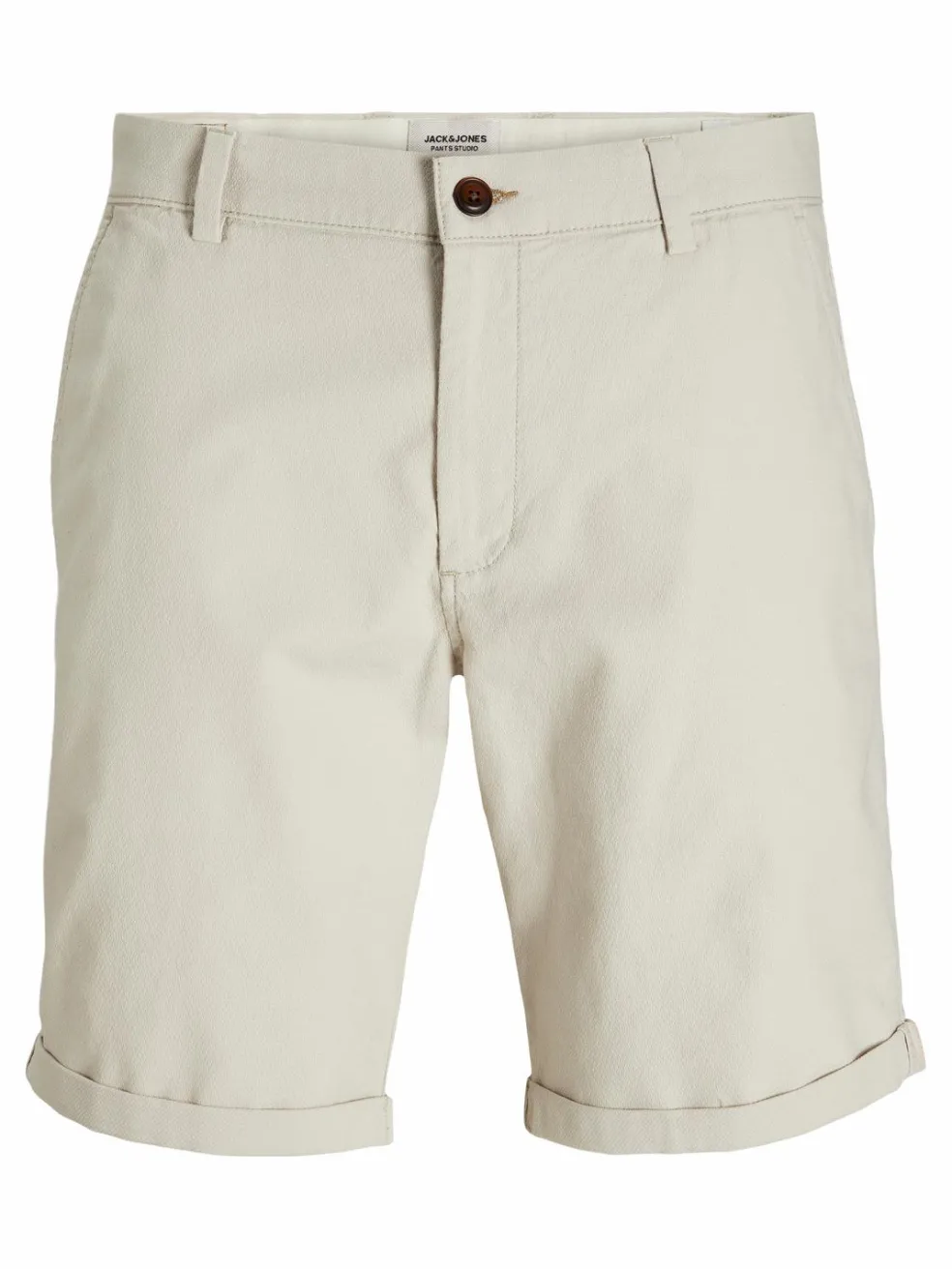 JACK & JONES Fury Shorts regular fit, heren korte broek, grijs