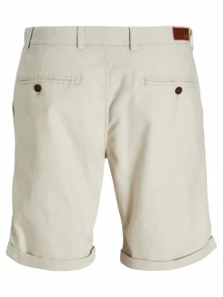 JACK & JONES Fury Shorts regular fit, heren korte broek, grijs