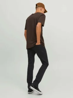 JACK & JONES Glenn Original loose fit, heren jeans, zwart denim