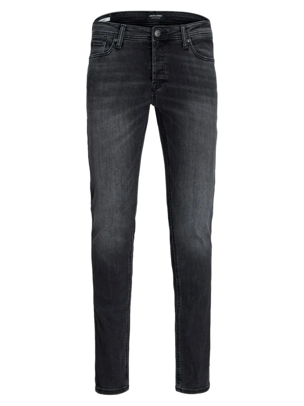 JACK & JONES Glenn Original loose fit, heren jeans, zwart denim