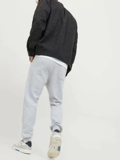 JACK & JONES Gordon Bradley Sweat Pant regular fit, heren joggingbroek, lichtgrijs melange
