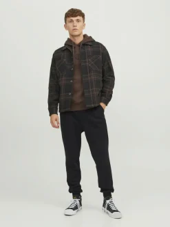 JACK & JONES Gordon Bradley Sweat Pant regular fit, heren joggingbroek, zwart