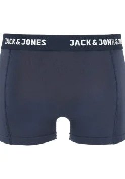 Jack & Jones heren boxers Jacanthony trunks (3-pack), navy blauw