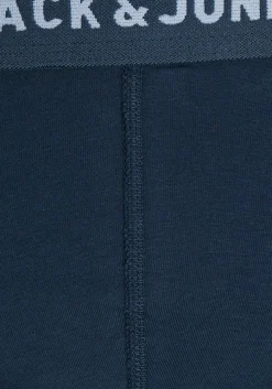 Jack & Jones heren boxers Jacanthony trunks (3-pack), navy blauw