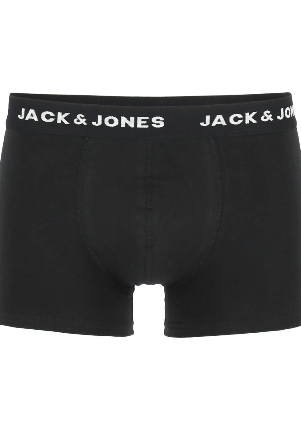 Jack & Jones heren boxers Jacanthony trunks (3-pack), zwart