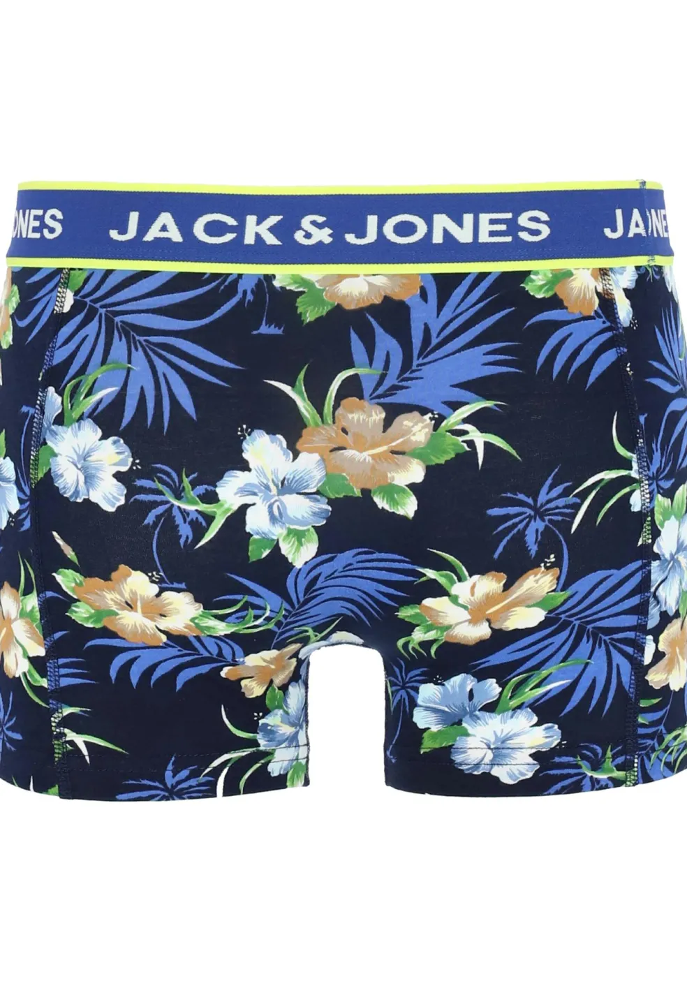 Jack & Jones heren boxers Jacflower trunks (3-pack), gebloemd en uni