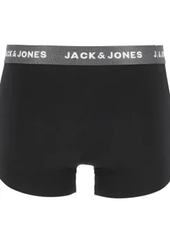 Jack & Jones heren boxers Jachuey trunks (5-pack), donkergrijs