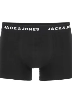 Jack & Jones heren boxers Jachuey trunks (5-pack), zwart