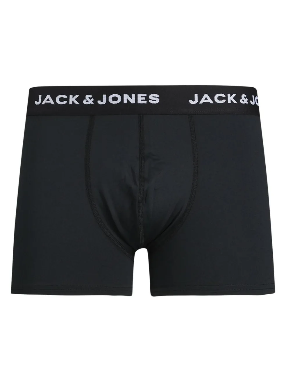 JACK & JONES Jacbase microfiber trunks (3-pack), heren boxers normale lengte, zwart