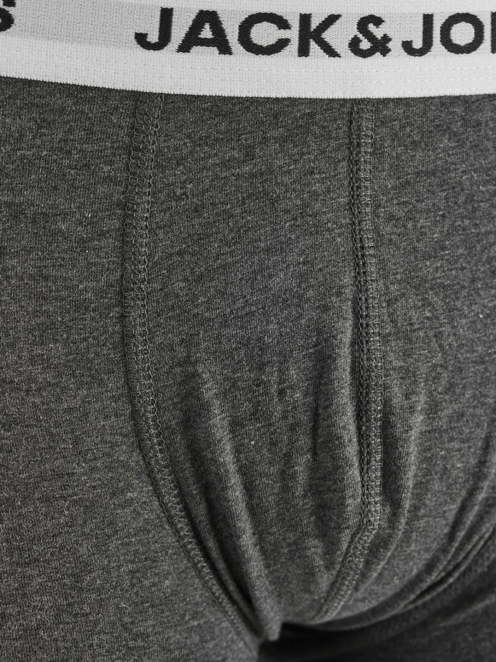 JACK & JONES Jacbasic trunks (5-pack), heren boxers normale lengte, groen, blauw, grijs en zwart