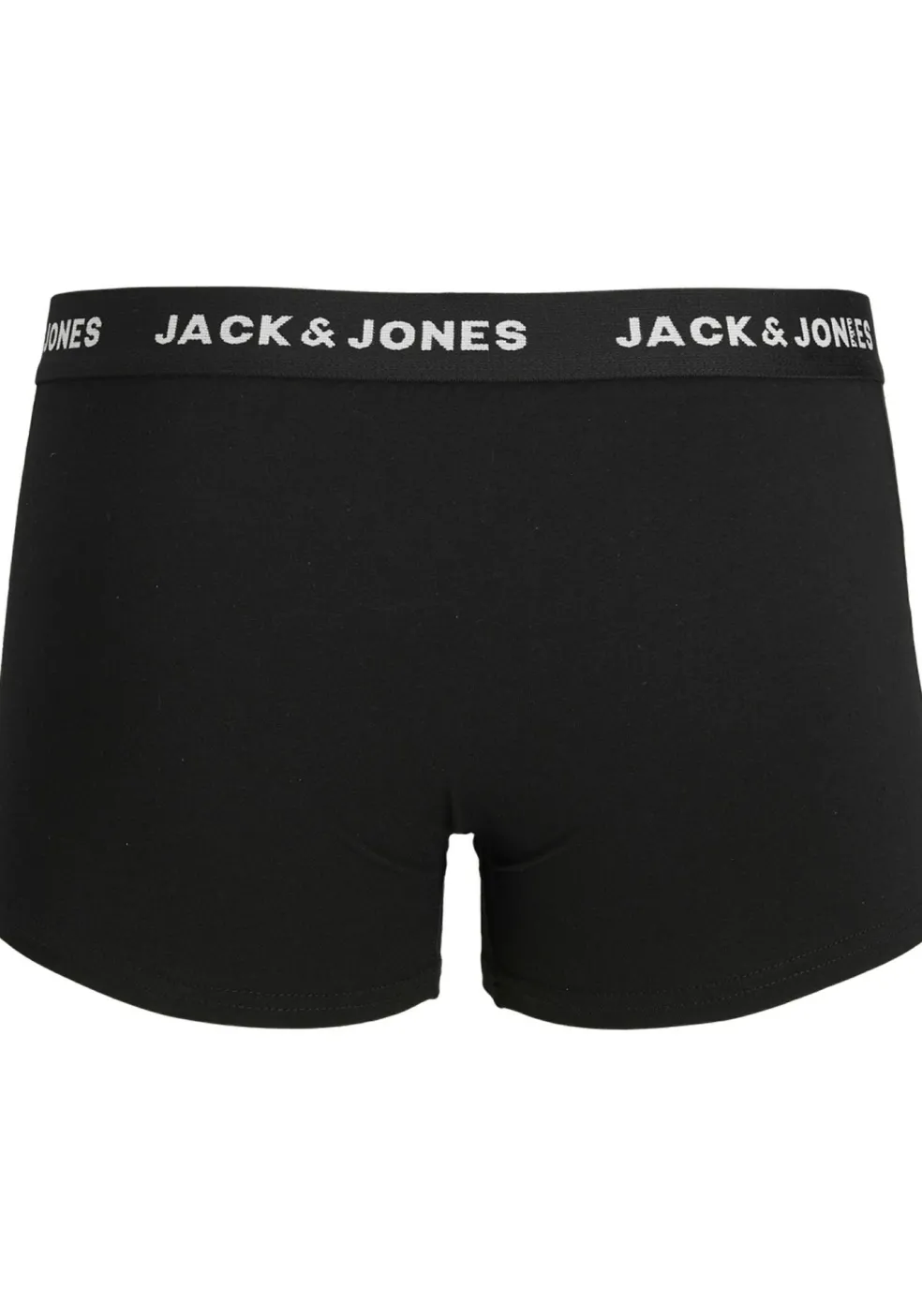 JACK & JONES Jacjon trunks (2-pack), heren boxers normale lengte, zwart