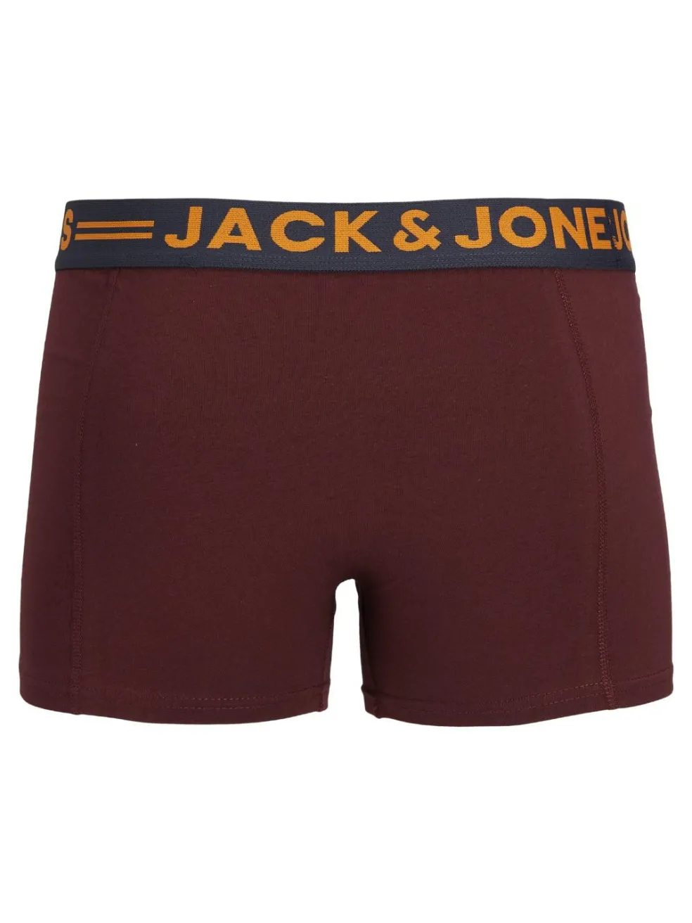 JACK & JONES Jaclichfield trunks (3-pack), heren boxers normale lengte, donkerrood