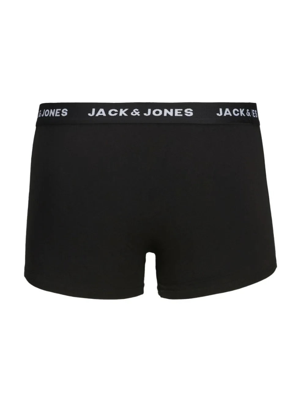 JACK & JONES Jacsolid trunks (10-pack), heren boxers normale lengte, zwart