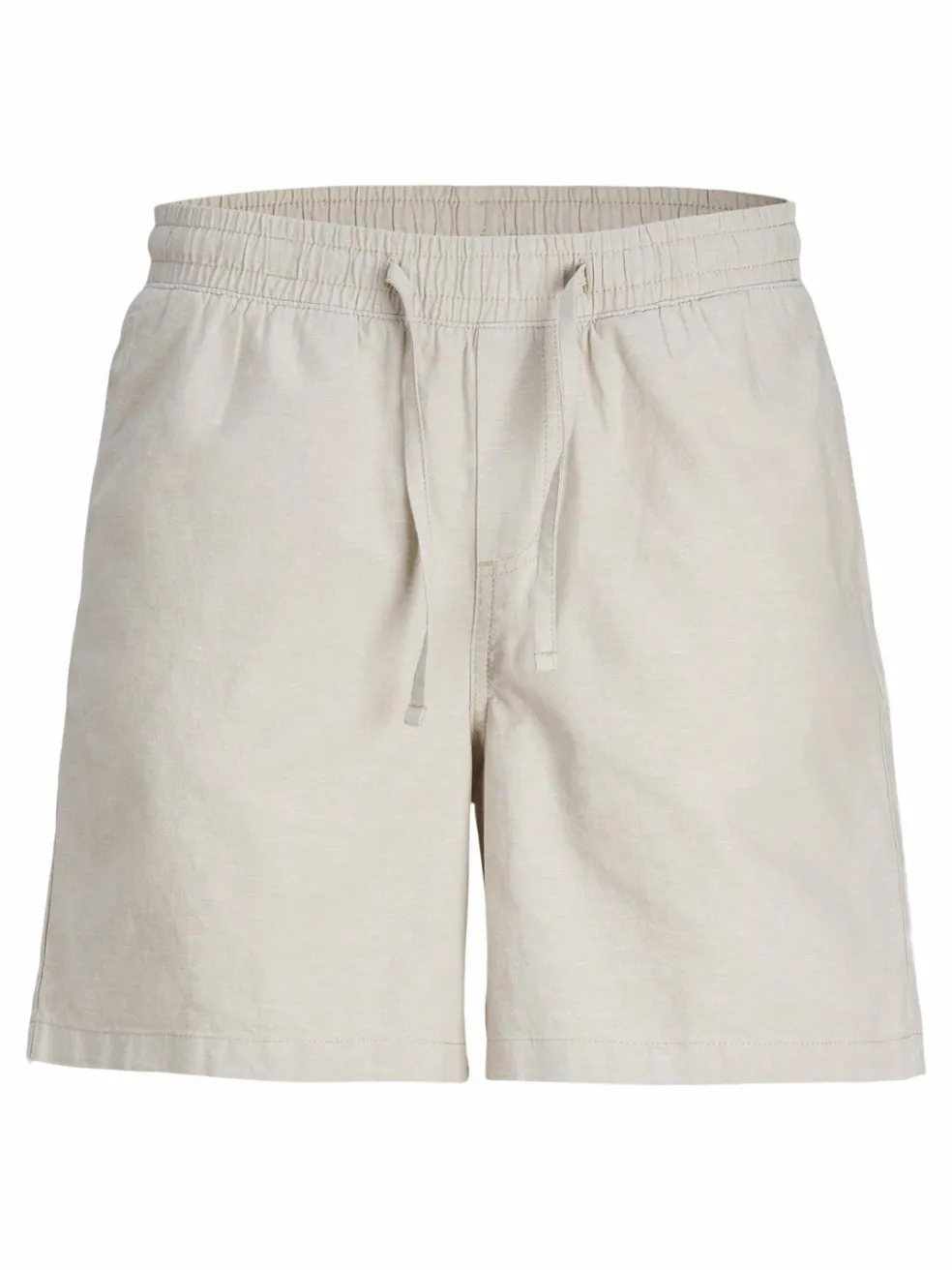 JACK & JONES Jaiden Summer Jogger Short loose fit, heren korte broek, beige melange