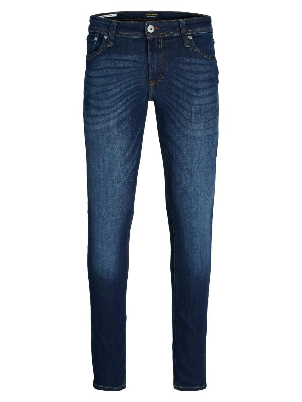 JACK & JONES Liam Original loose fit, heren jeans, denimblauw