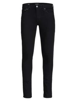 JACK & JONES Liam Original loose fit, heren jeans, zwart denim