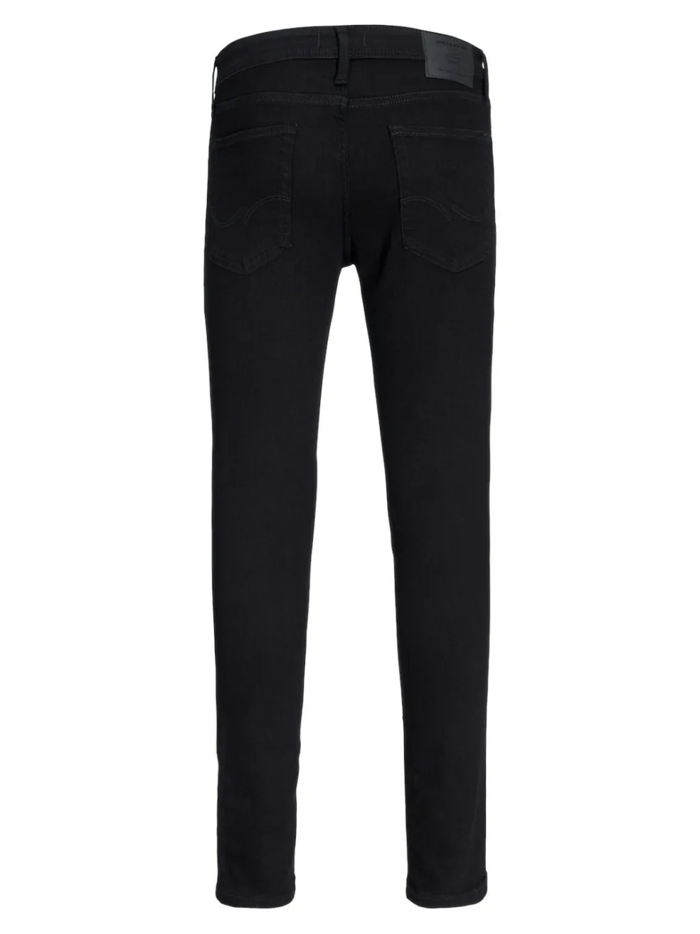 JACK & JONES Liam Original loose fit, heren jeans, zwart denim