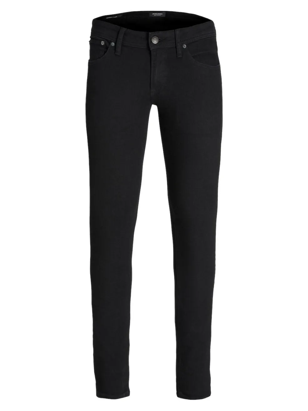 JACK & JONES Liam Original loose fit, heren jeans, zwart denim