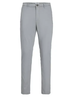 JACK & JONES Marco Bowie slim fit, heren chino, grijs