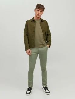 JACK & JONES Marco Bowie slim fit, heren chino, olijfgroen