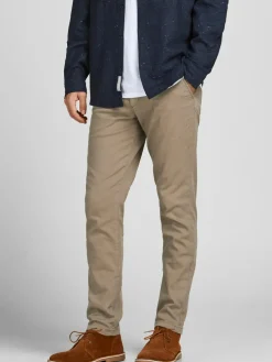JACK & JONES Marco Dave loose fit, heren chino, beige