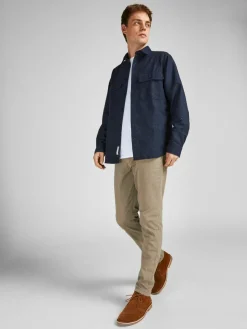 JACK & JONES Marco Dave loose fit, heren chino, beige