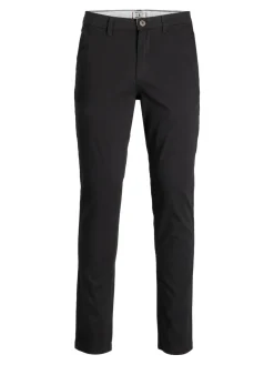 JACK & JONES Marco Dave loose fit, heren chino, zwart