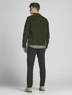 JACK & JONES Marco Dave loose fit, heren chino, zwart