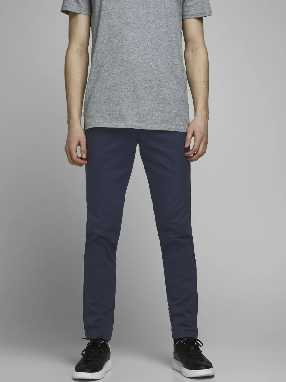 JACK & JONES Marco Dave Pk loose fit, heren chino, beige blauw