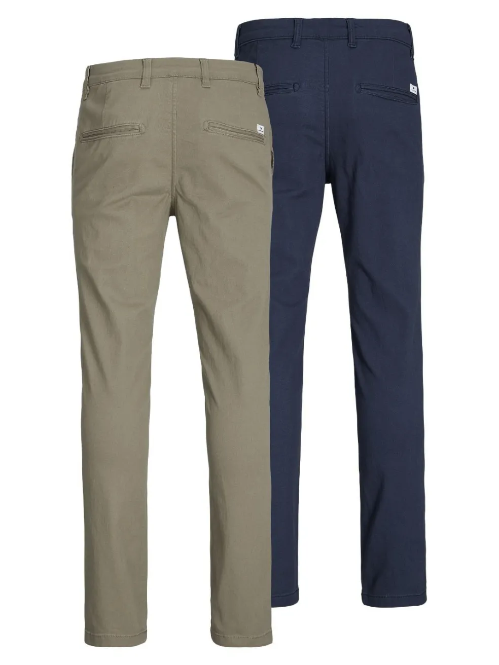 JACK & JONES Marco Dave Pk loose fit, heren chino, beige blauw