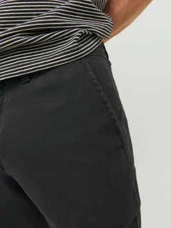 JACK & JONES Marco Dave Pk loose fit, heren chino, zwart olijfgroen