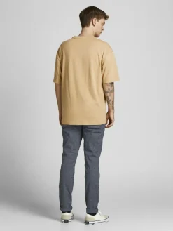 JACK & JONES Marco Fury Faded Denim loose fit, heren chino, licht denim