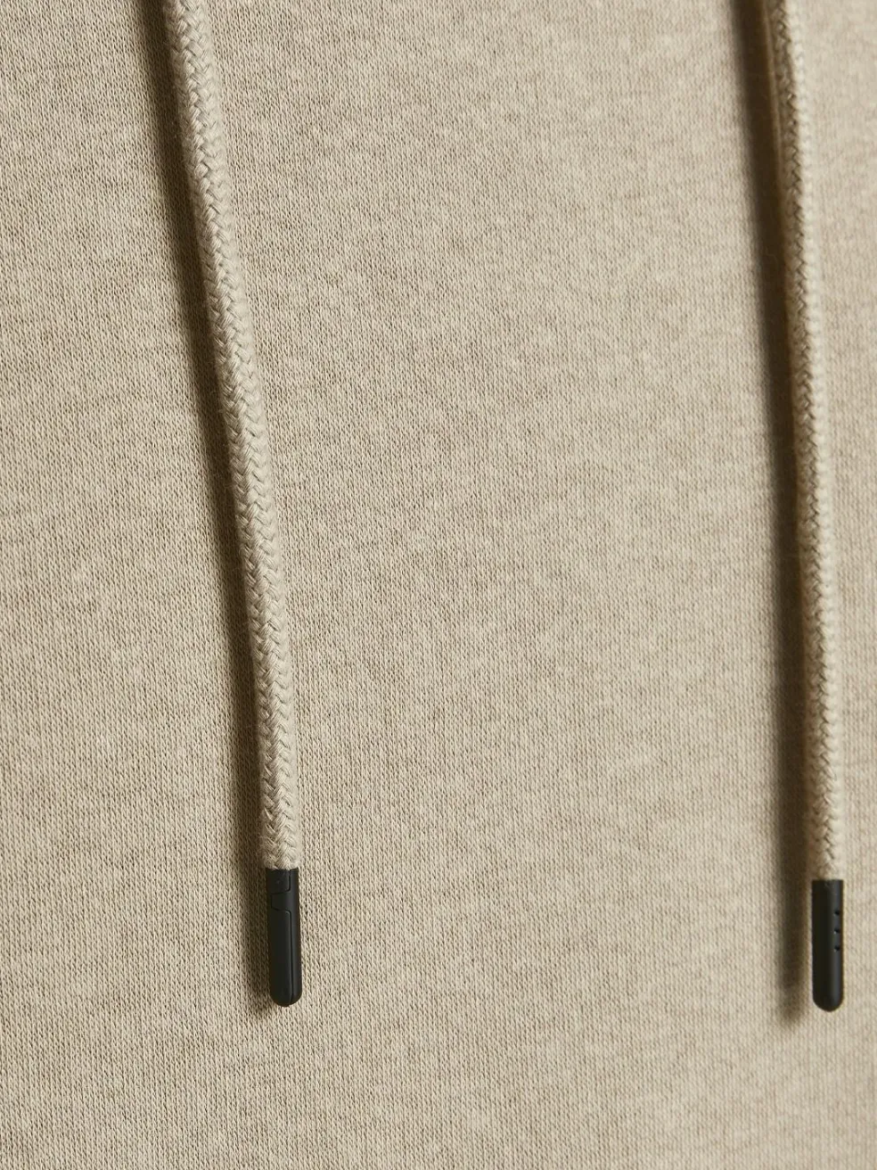 JACK & JONES Star basic sweat hood regular fit, heren hoodie katoenmengsel met capuchon, beige